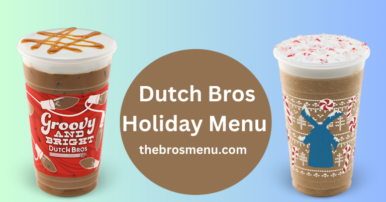 Dutch Bros Holiday Menu Updated Sept 2025